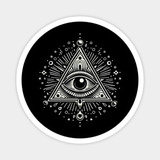 All seeing eye Magnet